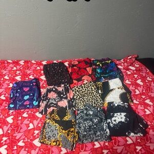 Mixed Pattern Leggings Bundle - Assorted Colors